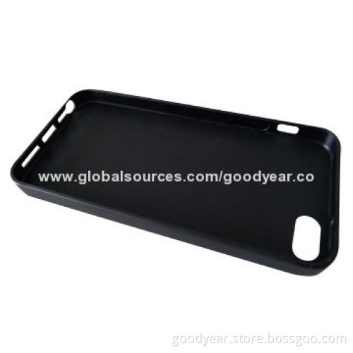 TPU + IML Half Cover Cases for iPhone 5S, Fashionable Design with Comfortable Texture